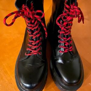 Jeffrey Campbell Leather Platform Boot SZ 9.5